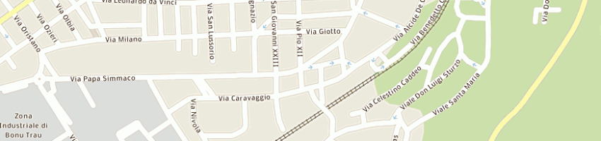 Mappa della impresa tecno boot srl a MACOMER