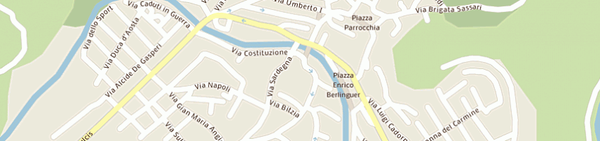 Mappa della impresa albergo ristorante sebera sas di o virdis e c a TEULADA