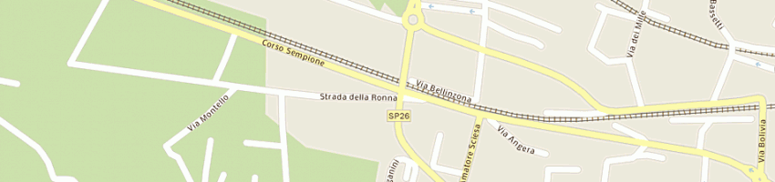 Mappa della impresa eredi di rubin italo di rubin alessandro e c sas a GALLARATE