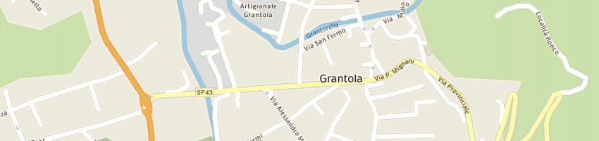 Mappa della impresa cinema mignon a GRANTOLA