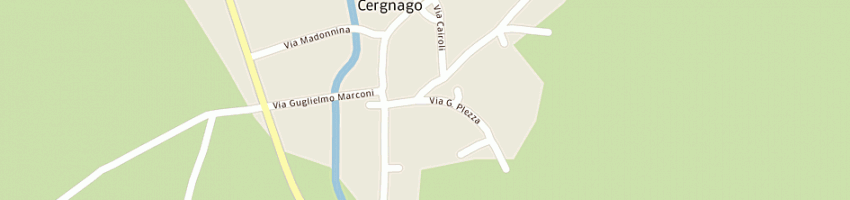 Mappa della impresa braga angelo a CERGNAGO
