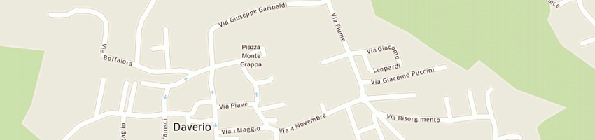 Mappa della impresa b e p srl a DAVERIO