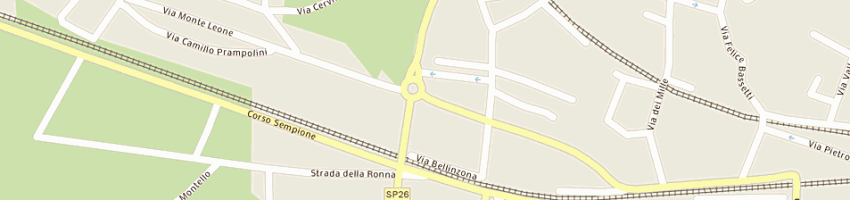 Mappa della impresa amor snc di moro fabio e c a GALLARATE