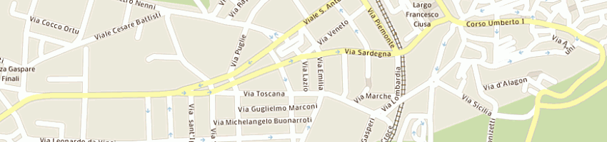 Mappa della impresa edicola pinna di pintore eleonora e c sas a MACOMER