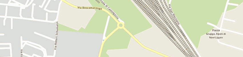 Mappa della impresa soriva sas di locatelli david e c a NOVI LIGURE