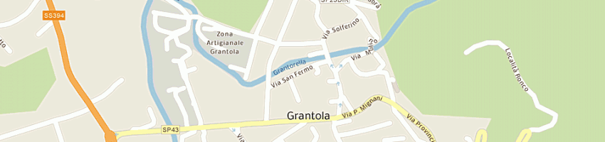 Mappa della impresa costanzo pietro a GRANTOLA