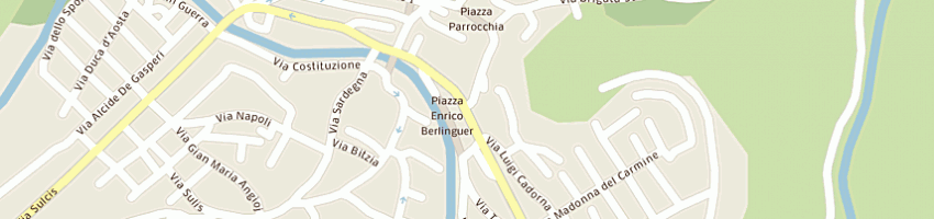 Mappa della impresa comune a TEULADA