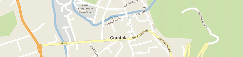 Mappa della impresa iaria silvia a GRANTOLA