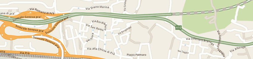 Mappa della impresa urtis vittorio a GENOVA
