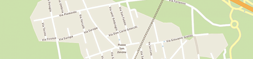 Mappa della impresa pizzeria da manuel e nico snc di rocchi manuel e c a CASTANO PRIMO