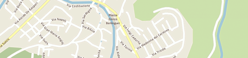 Mappa della impresa madeddu adriano a TEULADA