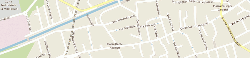 Mappa della impresa confezione dodi a CASTANO PRIMO