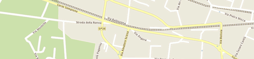 Mappa della impresa centro stereo di turri guglielmo e c (snc) a GALLARATE