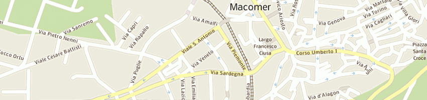 Mappa della impresa piras giuseppe a MACOMER