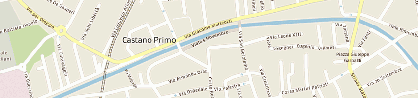 Mappa della impresa crivelli renato a CASTANO PRIMO