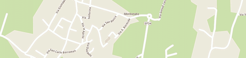 Mappa della impresa missoni (spa) a MORNAGO