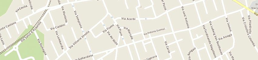 Mappa della impresa tecno tre snc di genoni ivano e mainini claudio a CASTANO PRIMO