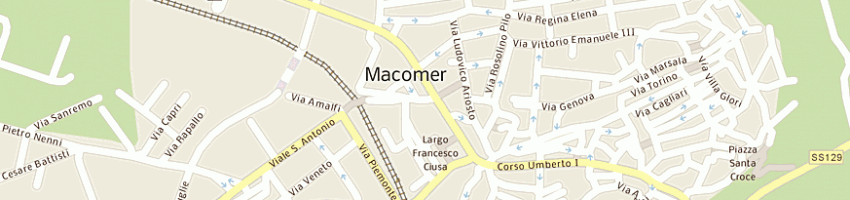 Mappa della impresa il sottopasso di mattana claudio a MACOMER