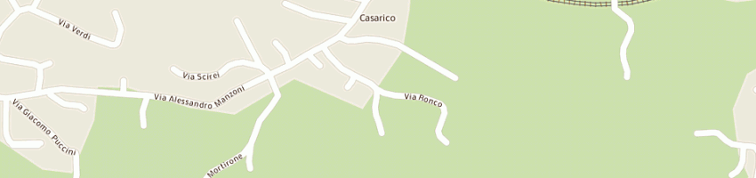 Mappa della impresa azagr il ronco di casarico di zanotti mauro a CASCIAGO