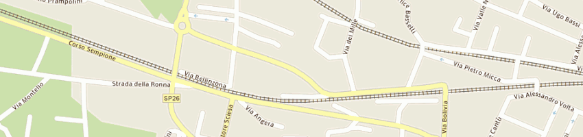 Mappa della impresa global network srl a GALLARATE
