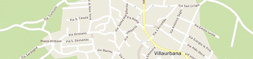 Mappa della impresa serra antonio a VILLAURBANA
