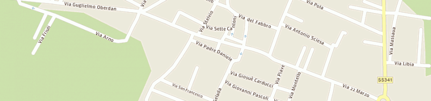 Mappa della impresa fiaccabrino nunzio a SAMARATE
