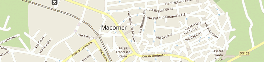 Mappa della impresa scuola media statale n1 a MACOMER
