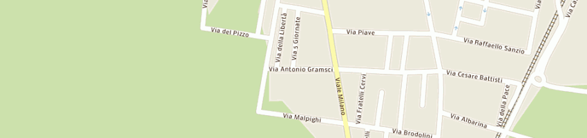 Mappa della impresa pelletteria z3 di giorgio zara snc a VANZAGHELLO