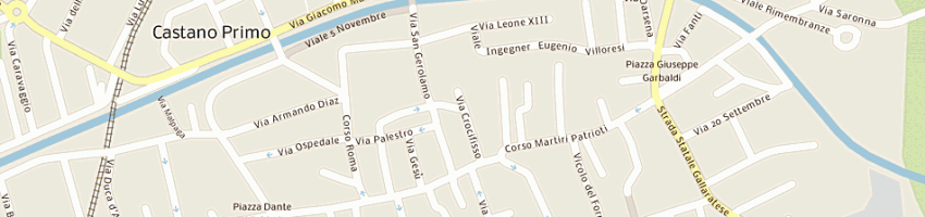 Mappa della impresa enercom srl a CASTANO PRIMO