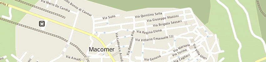 Mappa della impresa millecose sas di vinci massimo e c a MACOMER