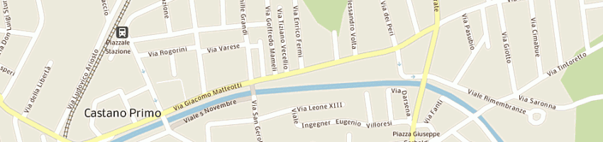 Mappa della impresa genoni peppino a CASTANO PRIMO