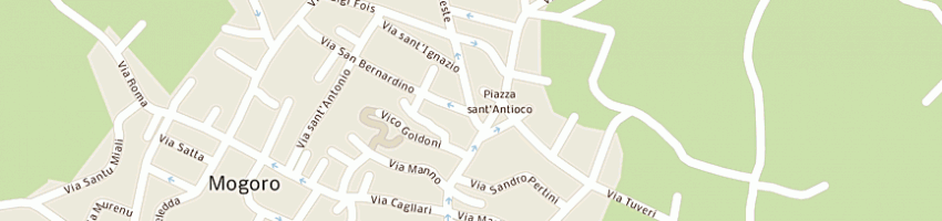Mappa della impresa idea piu di garau e frau snc a MOGORO