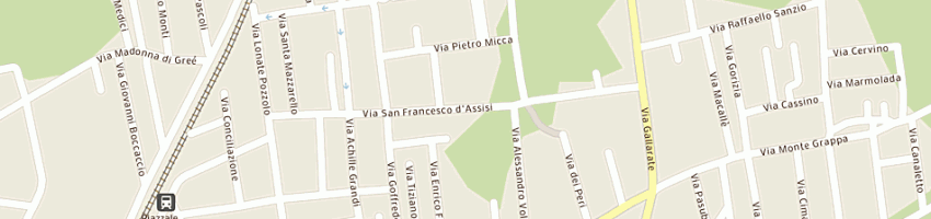 Mappa della impresa pastori luigi a CASTANO PRIMO