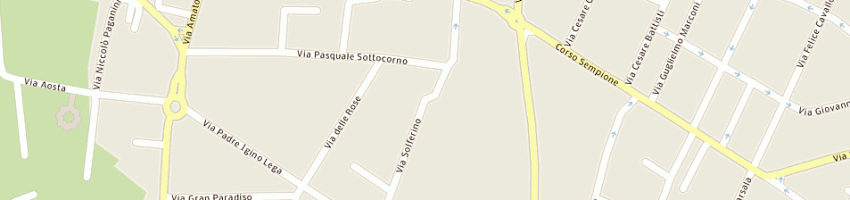 Mappa della impresa delfi srl a GALLARATE