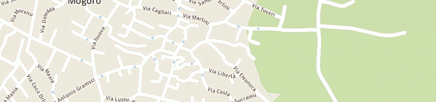 Mappa della impresa asilo infantile a MOGORO