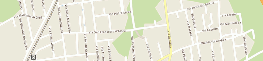 Mappa della impresa autotrasporti viola antonio giuseppe a CASTANO PRIMO