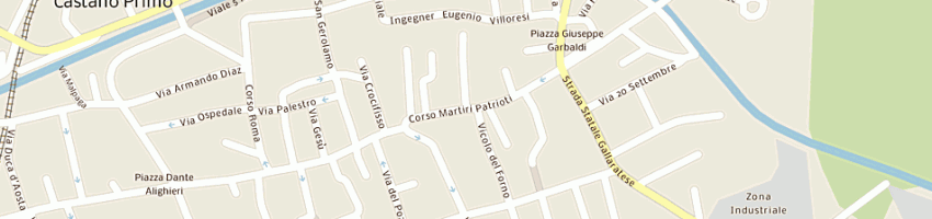Mappa della impresa globelink international sas di abdul majeed e c a CASTANO PRIMO