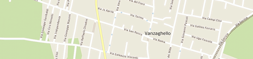 Mappa della impresa caponetto calogero a VANZAGHELLO