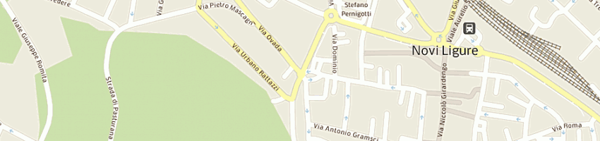 Mappa della impresa autoradio shop (snc) a NOVI LIGURE