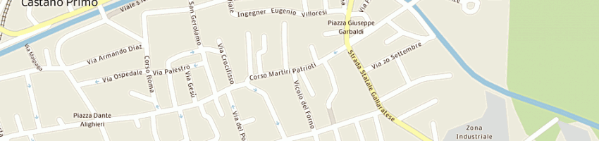 Mappa della impresa silvano sport di picco silvano e c sas a CASTANO PRIMO
