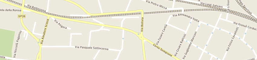 Mappa della impresa dalp sas di passini davide e c a GALLARATE