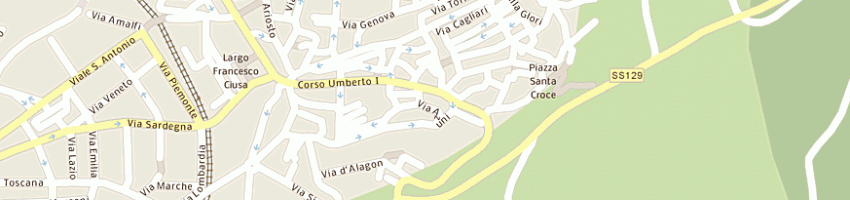 Mappa della impresa santoni service srl a MACOMER