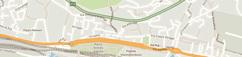 Mappa della impresa ottonello giovanni a GENOVA