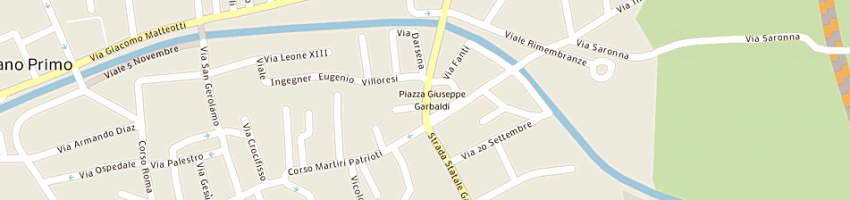 Mappa della impresa centrobenessere di flora katia a CASTANO PRIMO