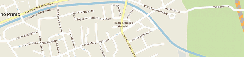Mappa della impresa ALBERGO ELYDOR-FERRARI SRL