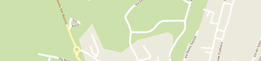 Mappa della impresa santini marco a GALLARATE
