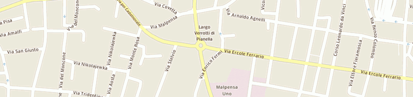 Mappa della impresa autolavaggio jetcar di v coco e c (snc) a GALLARATE