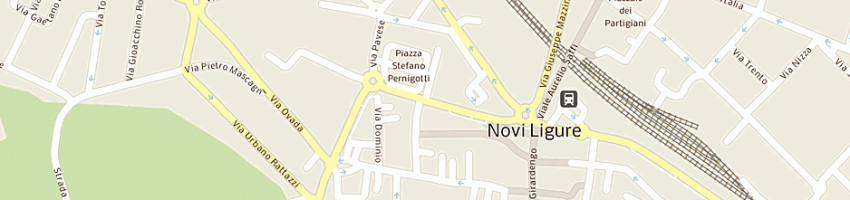 Mappa della impresa corona srl a NOVI LIGURE