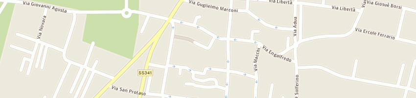 Mappa della impresa cattorini adriano a SAMARATE