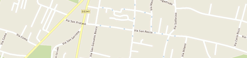 Mappa della impresa cattorini elio a SAMARATE